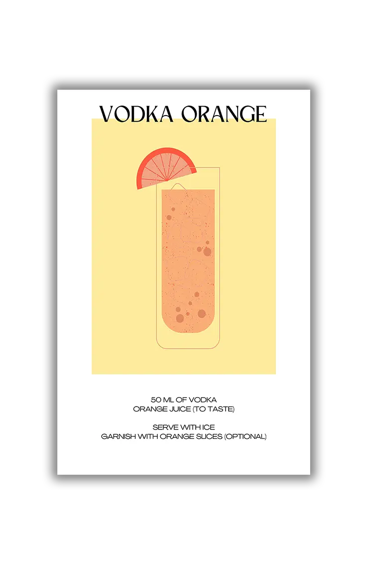 Simple drinks - Vodka Orange