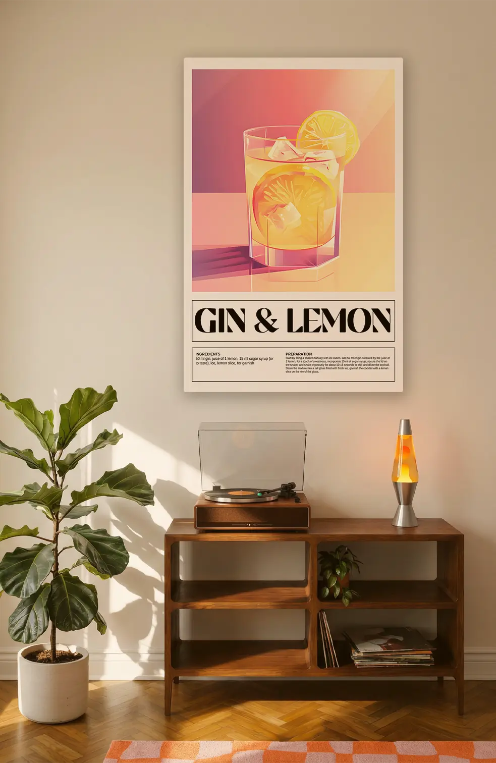 Drinks - Gin & Lemon
