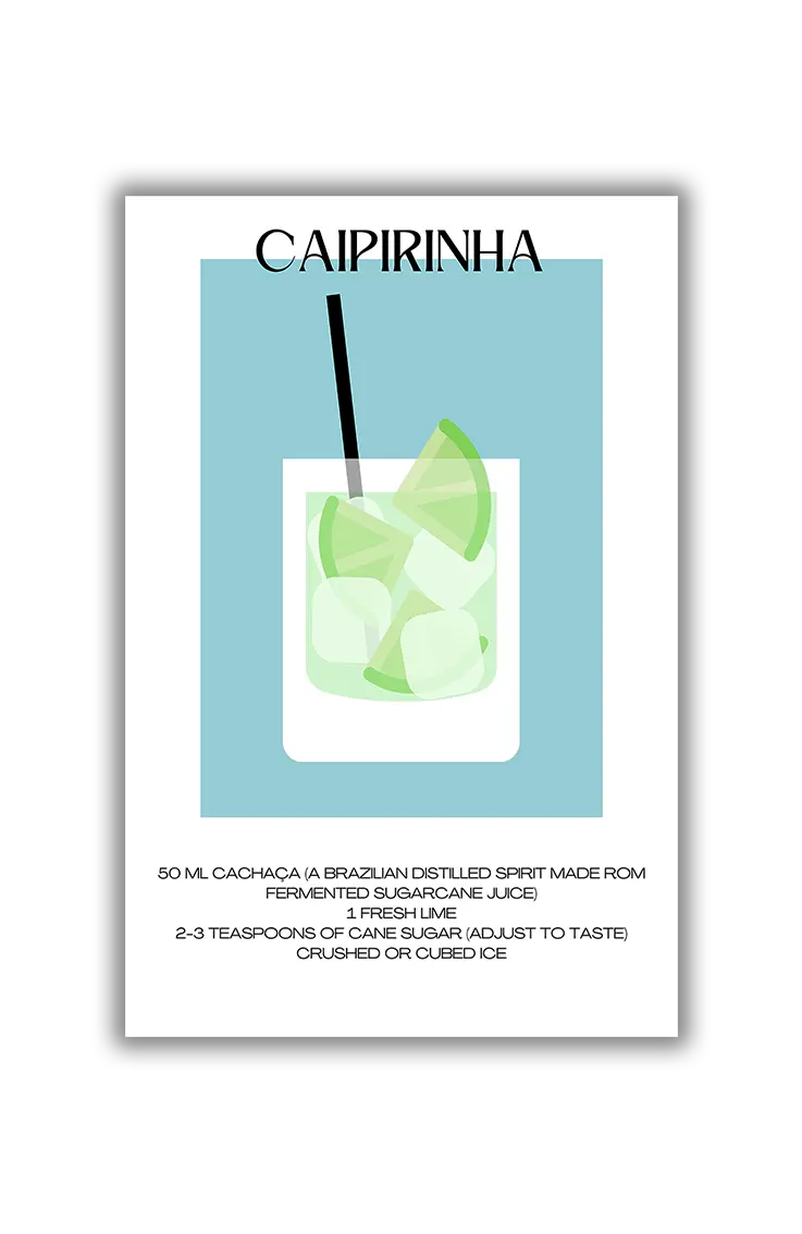 Simple drinks - Caipirinha