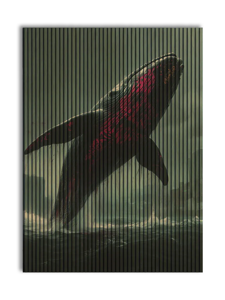 Whale NO1 - 180x244 cm akustikpanel