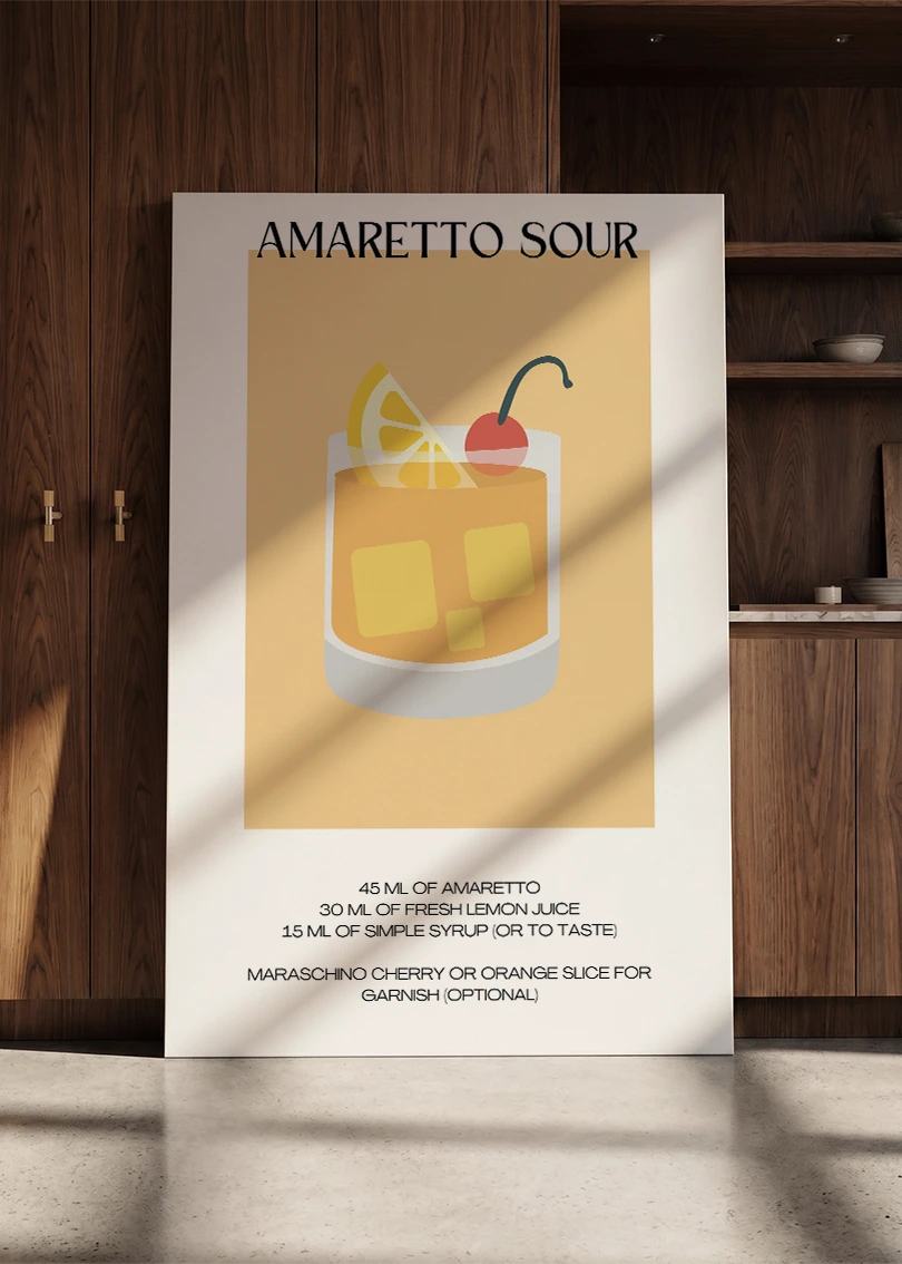 Simple drinks - Amaretto Sour