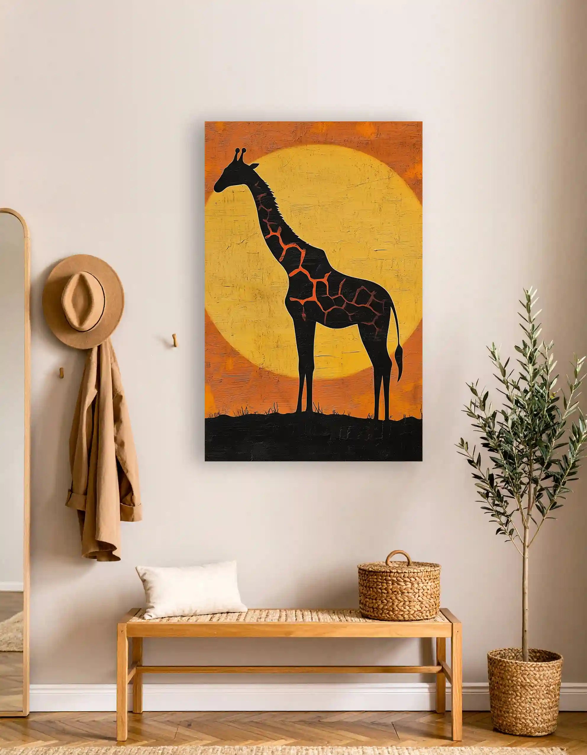 Sunset Giraffe