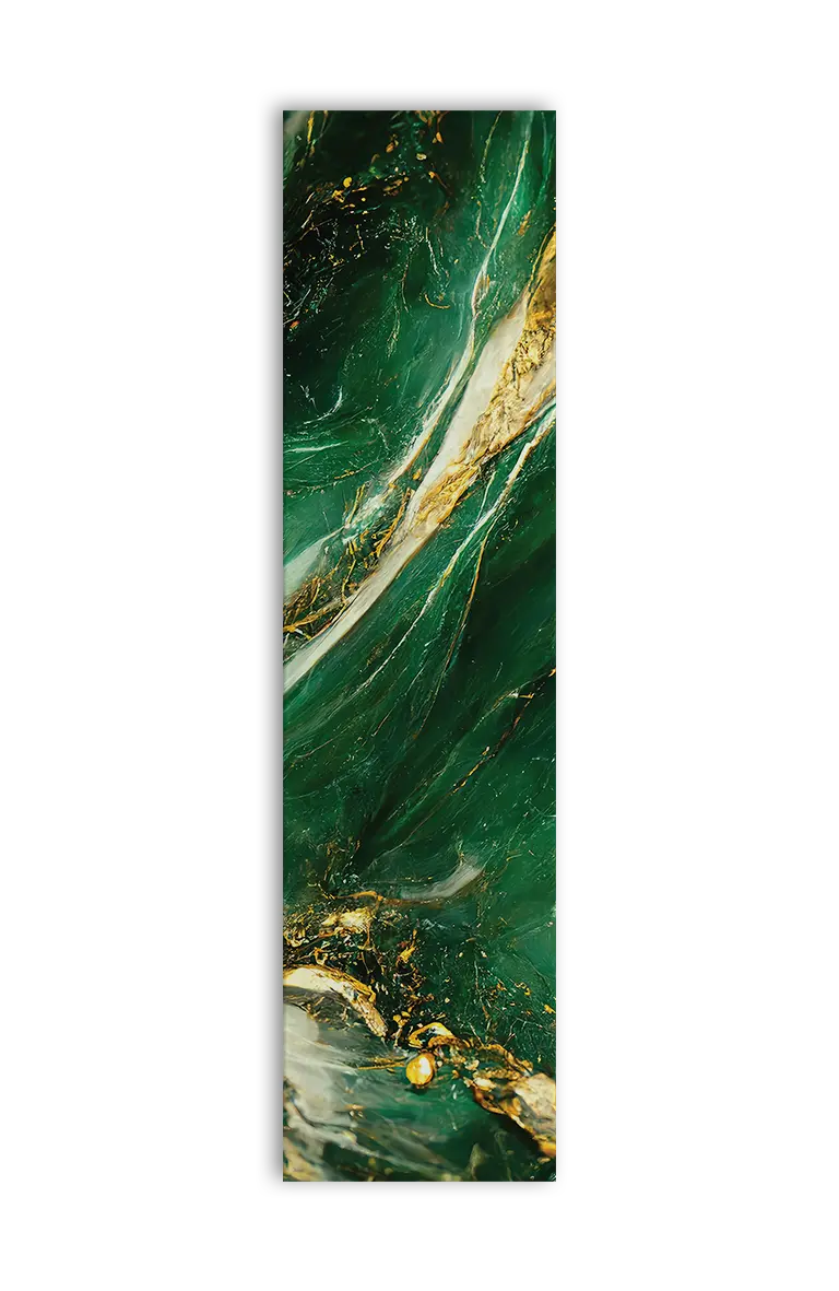 Green Marble (Single) Tillægsstykker - 9 mm, 61x242 cm