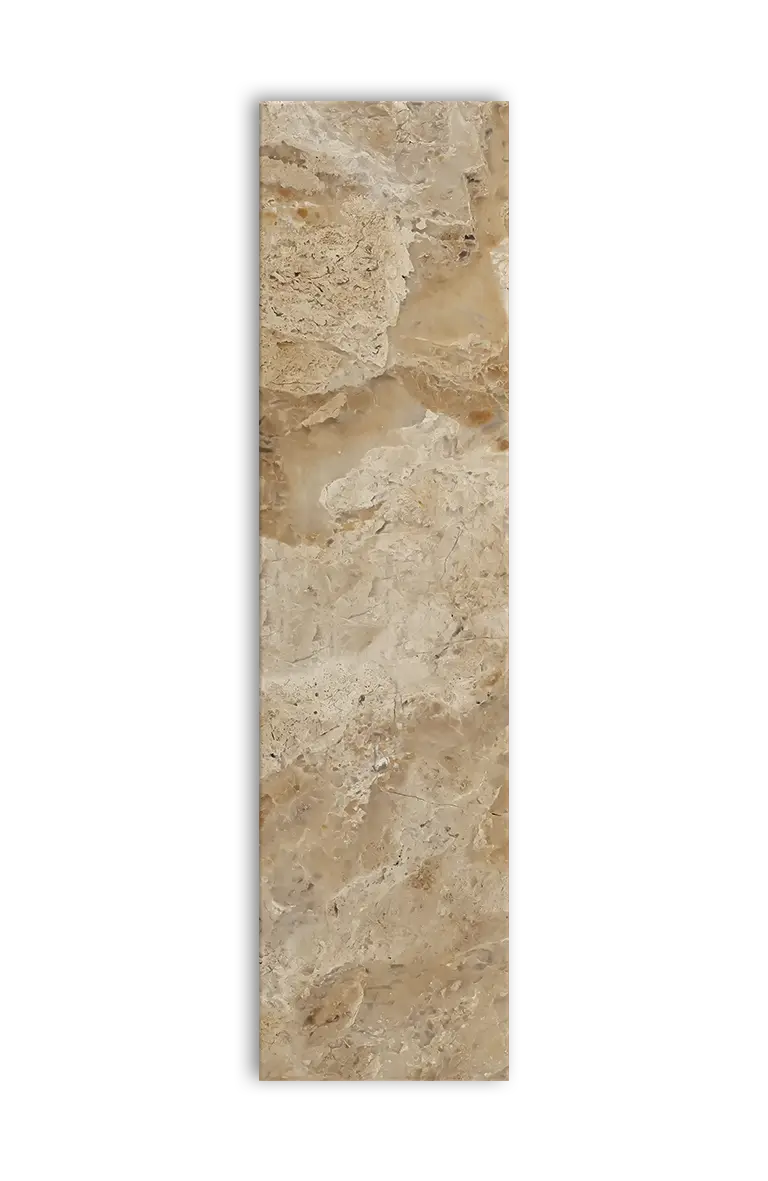 Beige Marble (Single) Tillægsstykker - 9 mm, 61x242 cm