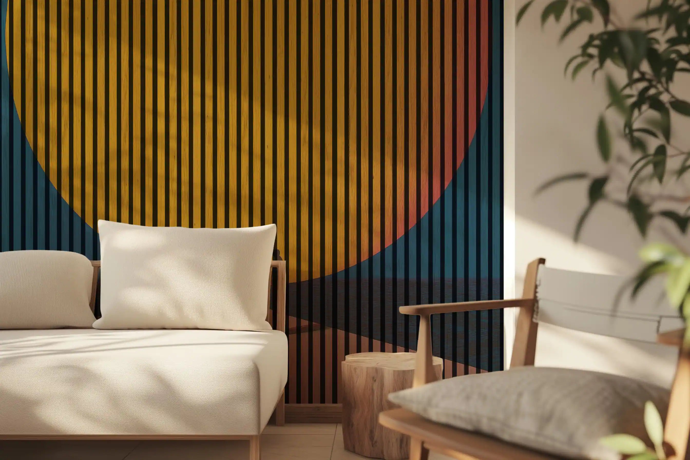 Glowing Sun NO1 - Akustikpanel - InEx World of Art