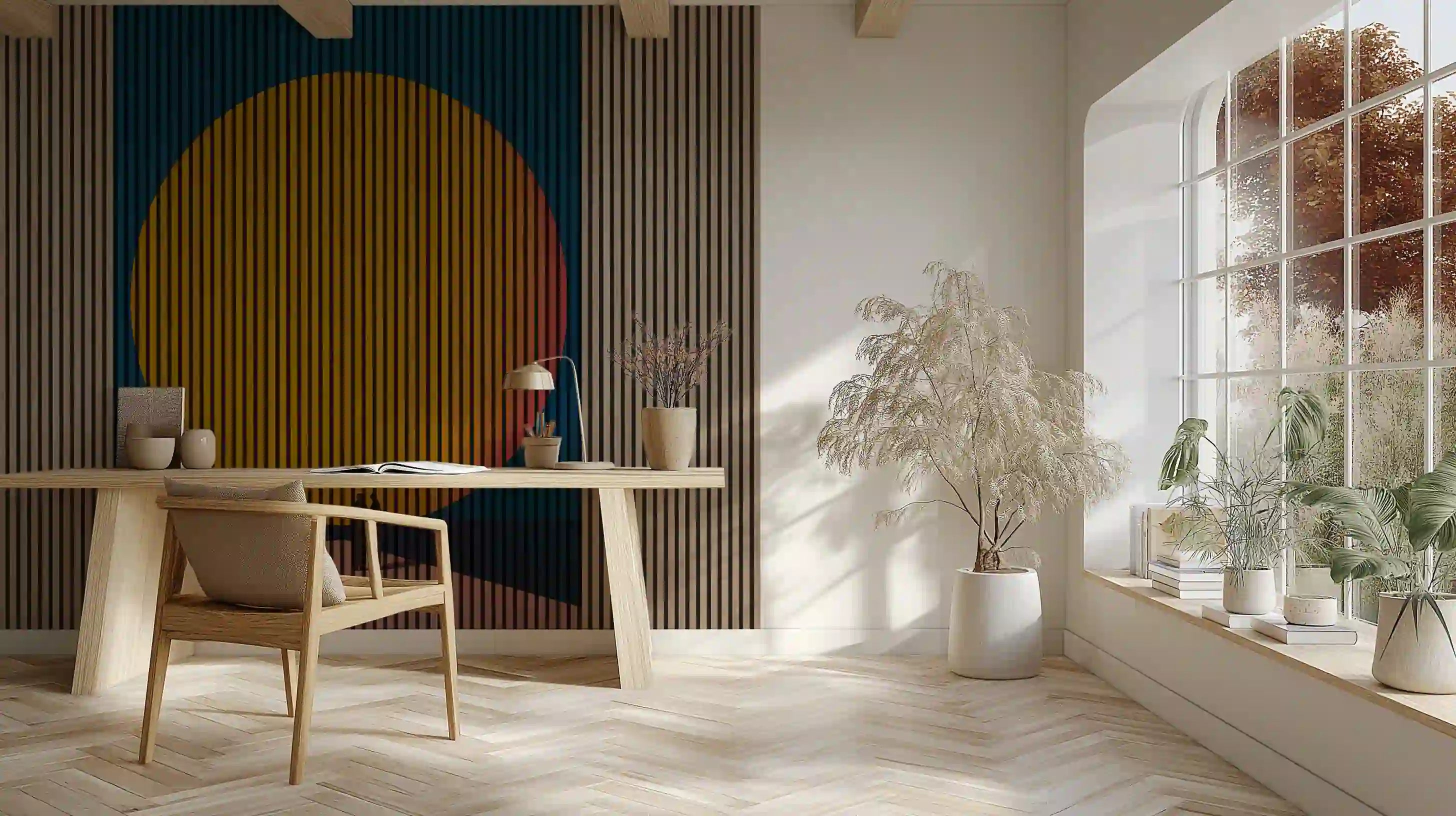 Glowing Sun NO1 - Akustikpanel - InEx World of Art