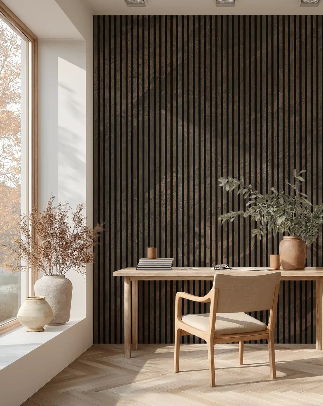 Grå Marmor - 180x244 cm akustikpanel