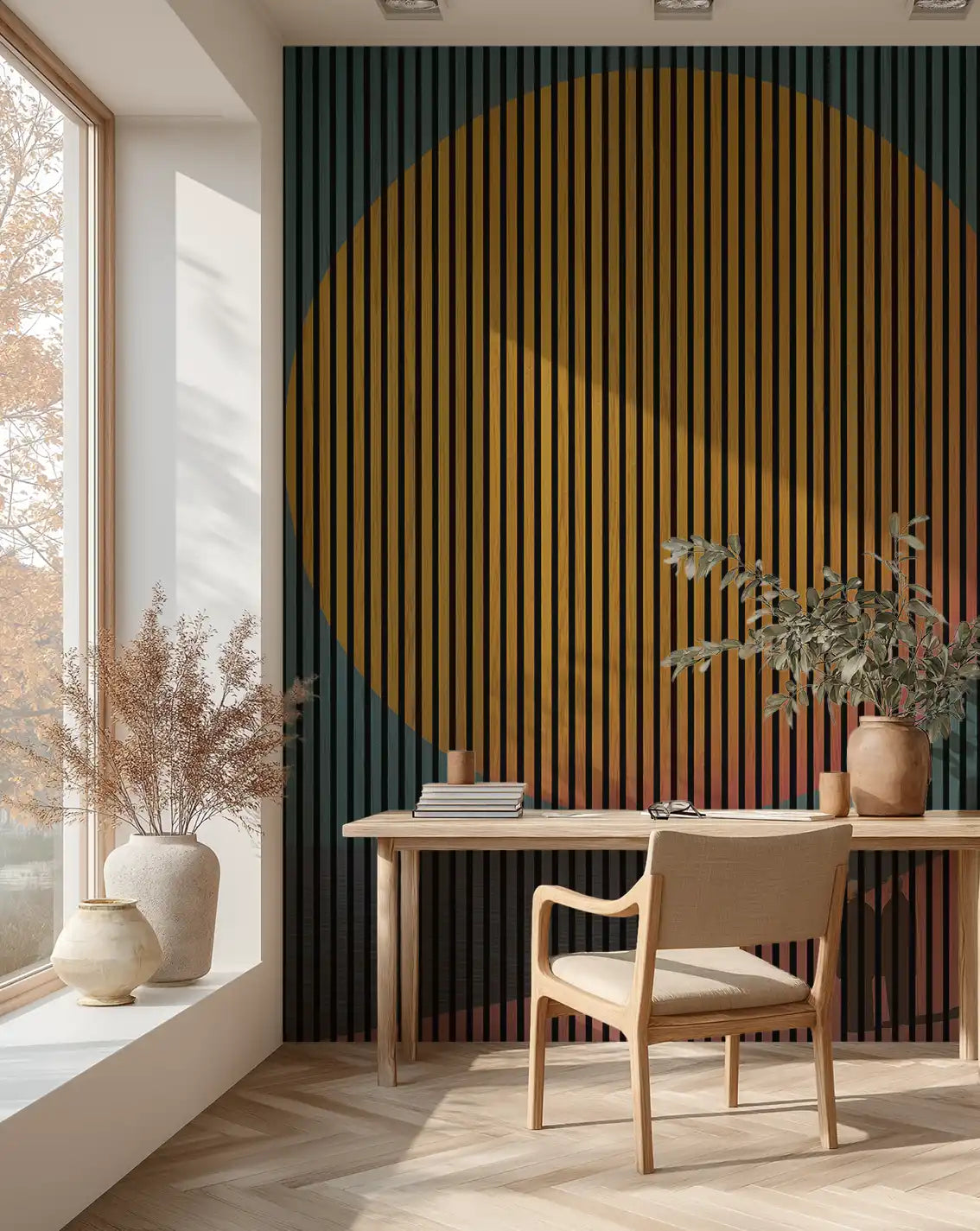 Glowing Sun NO2 - 180x244 cm akustikpanel