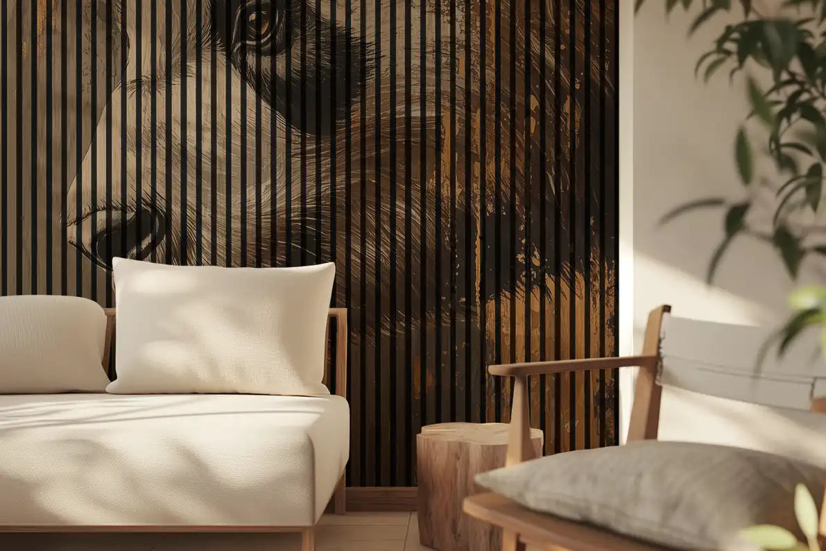 Golden Panda - 180x244 cm akustikpanel