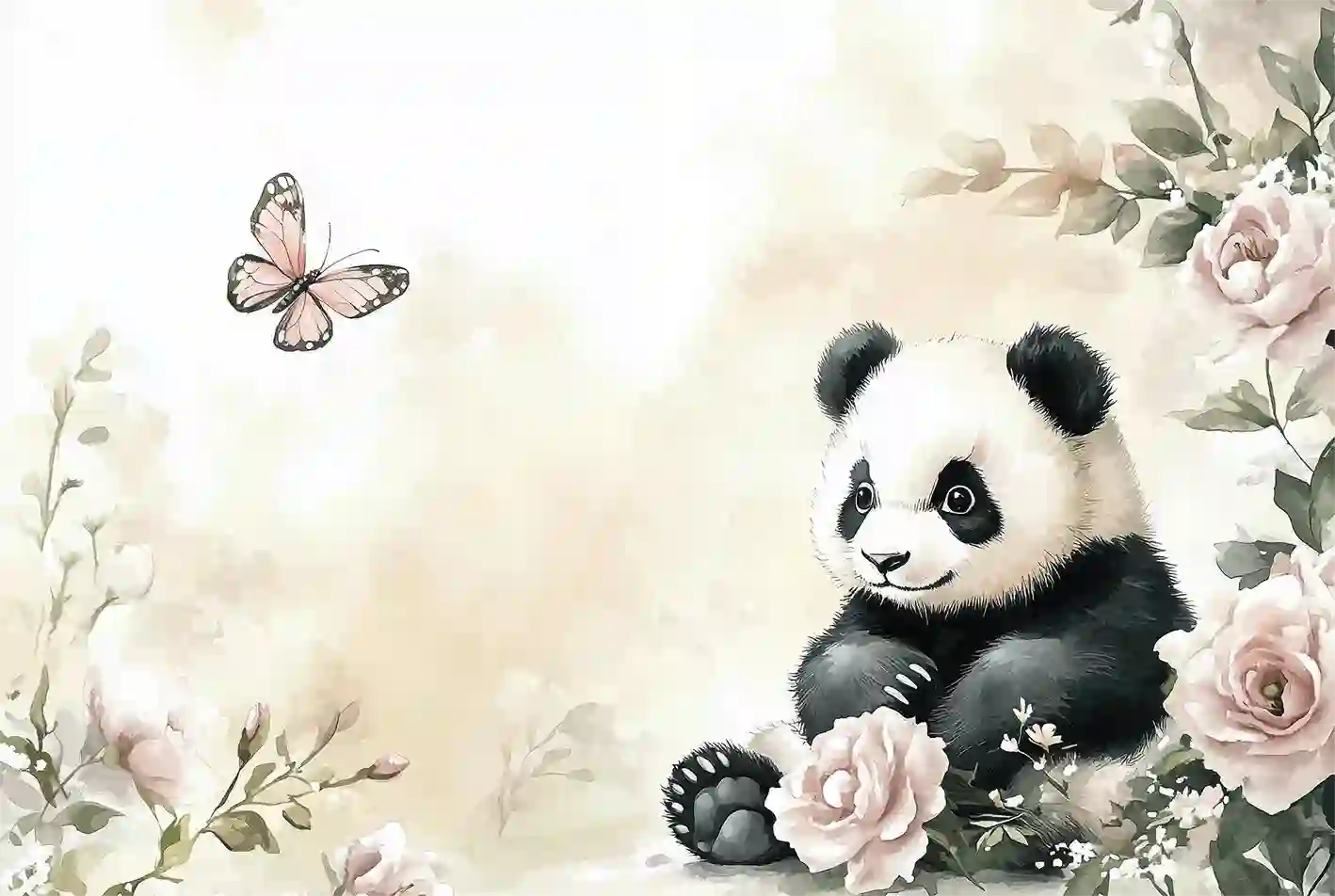 Panda & Sommerfugl – Akustikvæg