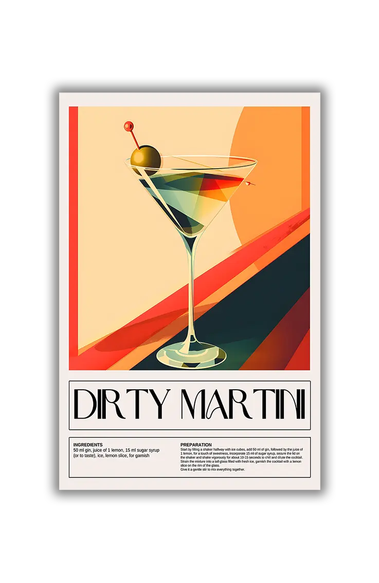 Drinks - Dirty Martini