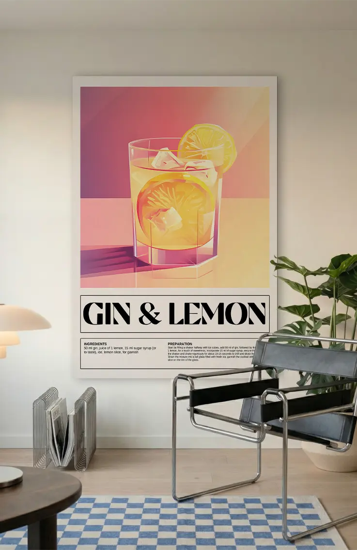 Drinks - Gin & Lemon
