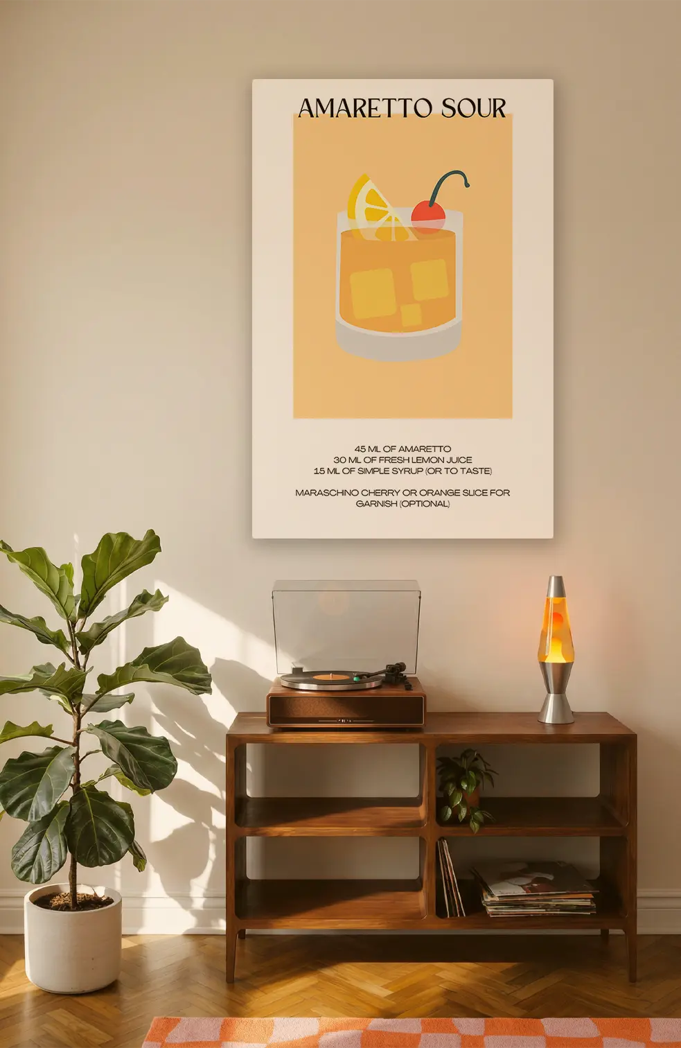 Simple drinks - Amaretto Sour