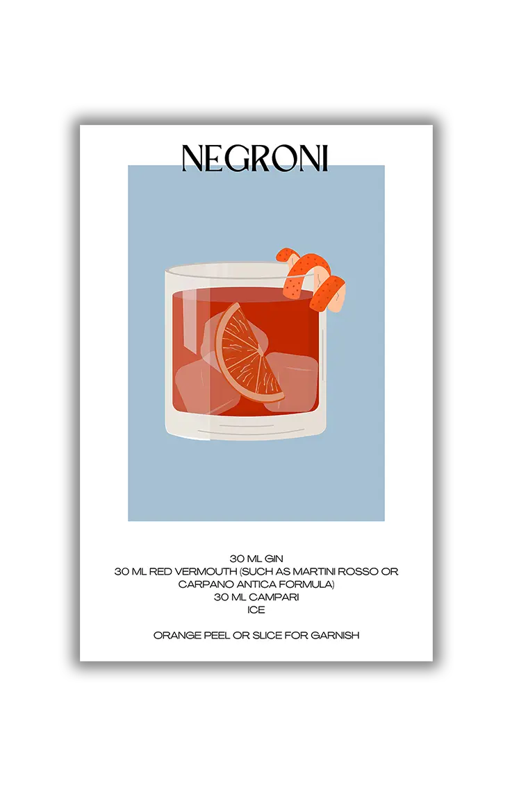 Simple drinks - Negroni