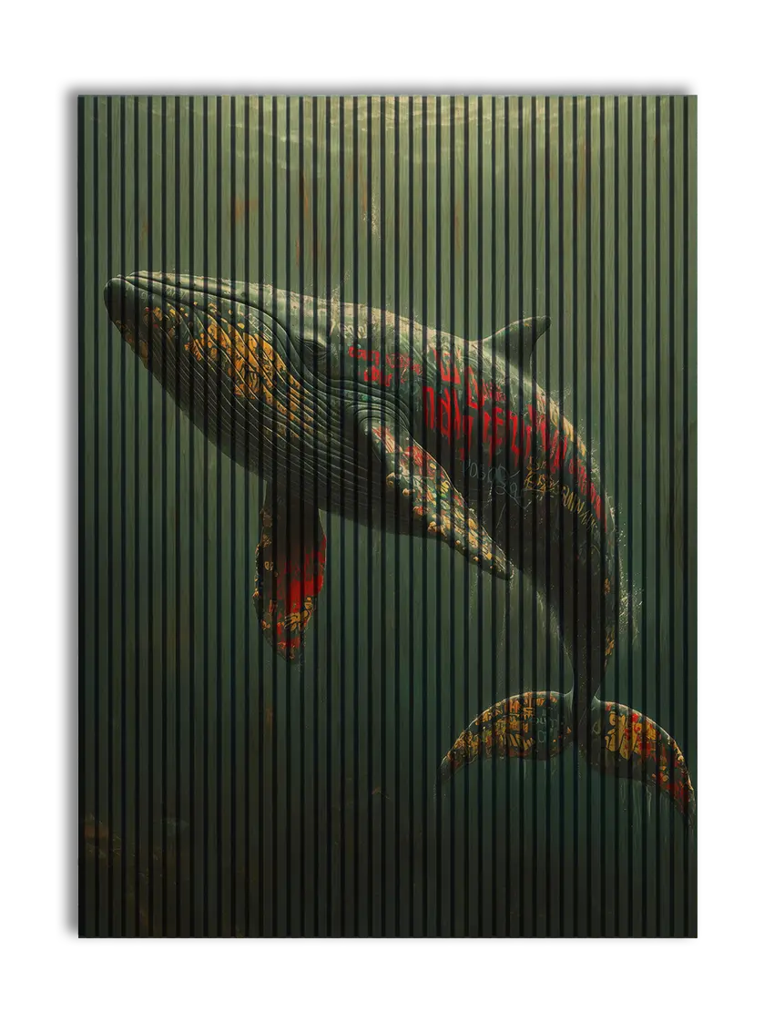 Whale NO2 - 180x244 cm akustikpanel