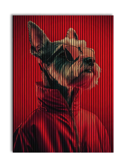 Red Dog - 180x244 cm akustikpanel