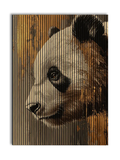 Golden Panda - 180x244 cm akustikpanel