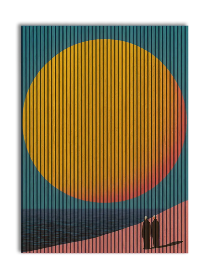 Glowing Sun NO2 - 180x244 cm akustikpanel