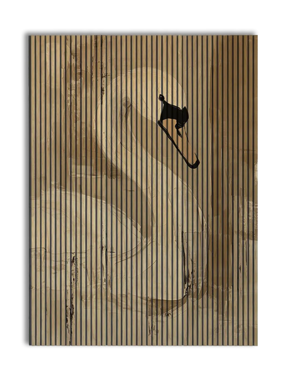Simple Swan - 180x244 cm akustikpanel