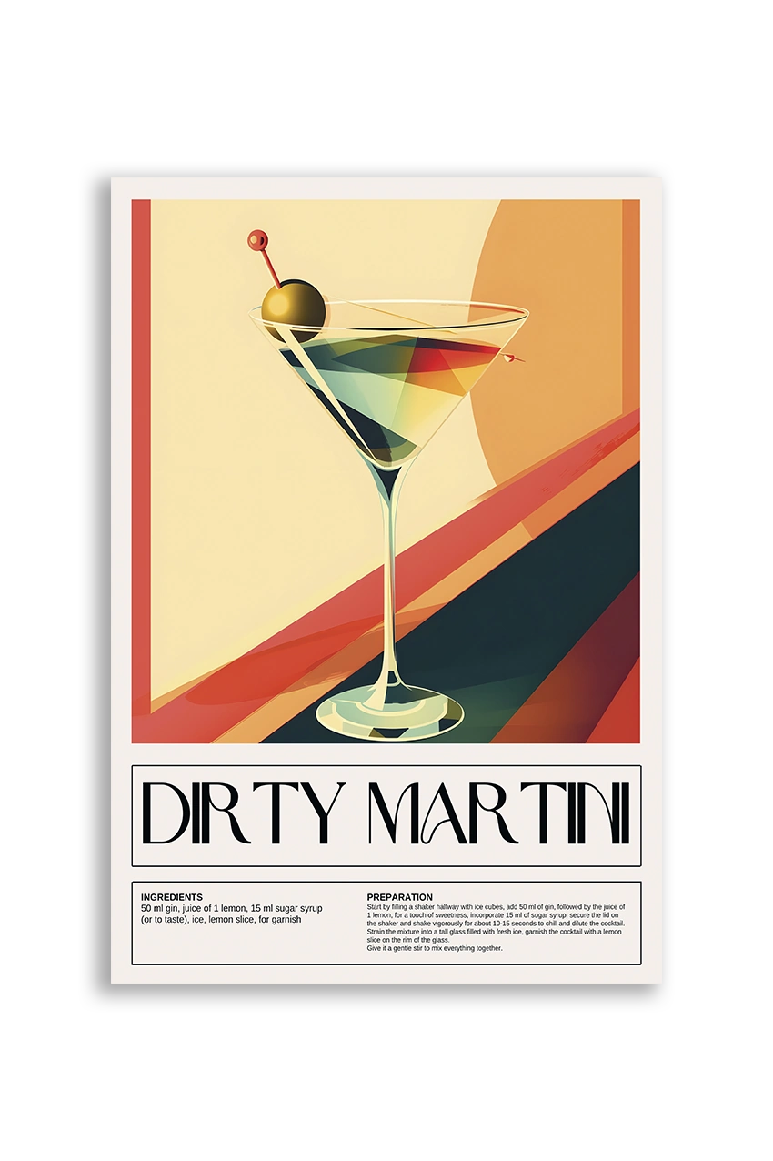 Drinks - Dirty Martini