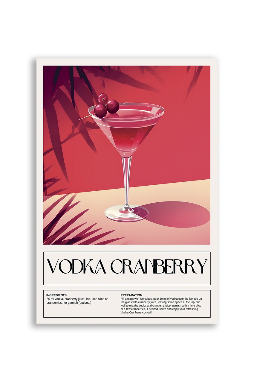 Drinks - Vodka Cranberry