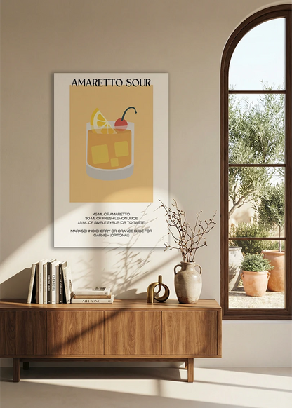 Simple drinks - Amaretto Sour