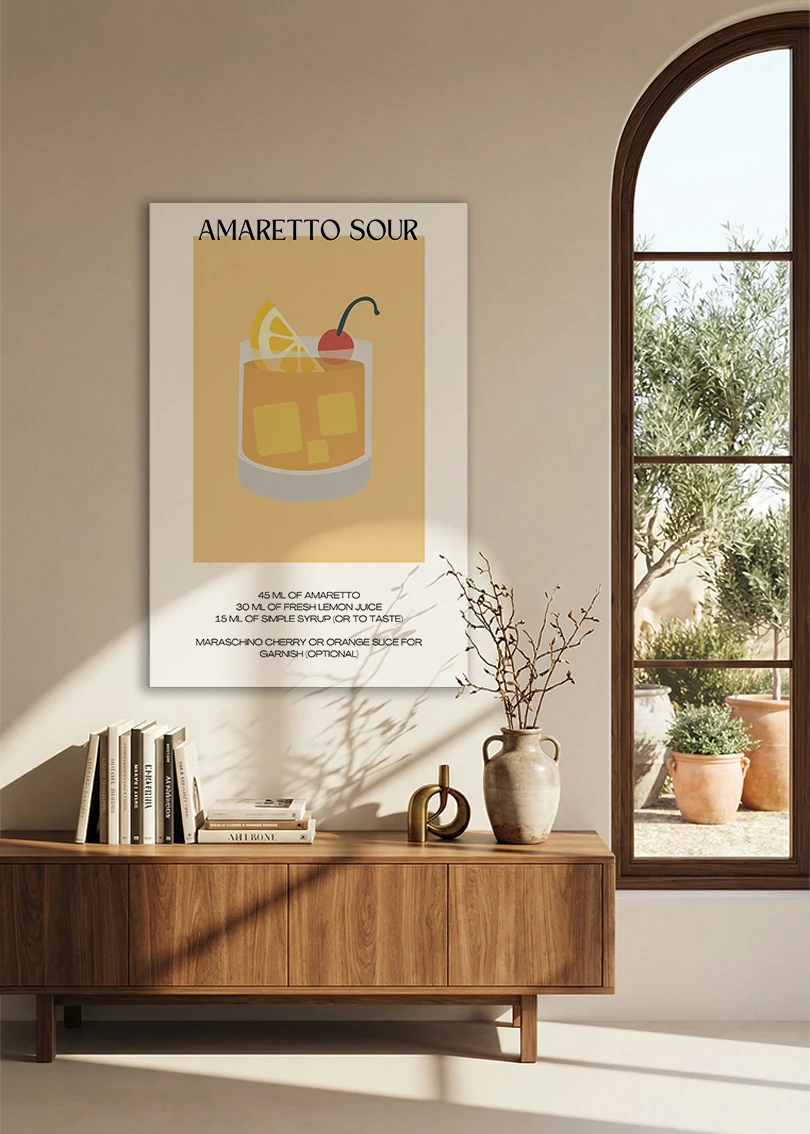 Simple drinks - Amaretto Sour