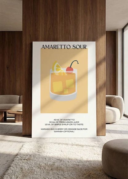 Simple drinks - Amaretto Sour