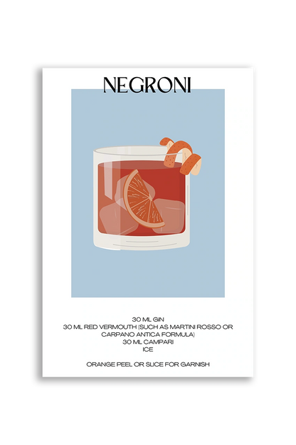 Simple drinks - Negroni