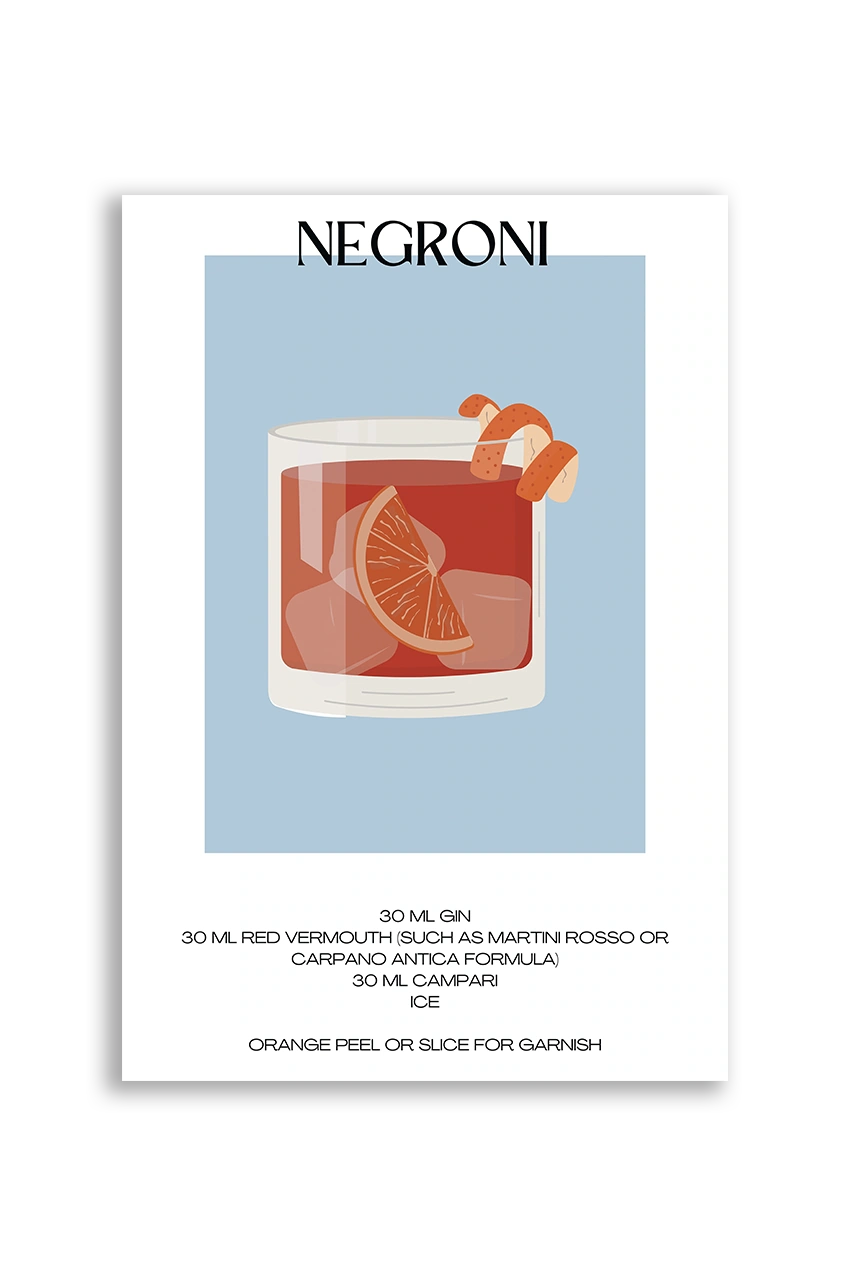 Simple drinks - Negroni