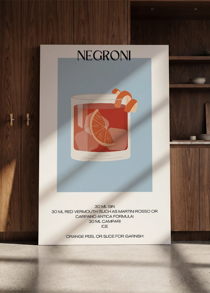Simple drinks - Negroni