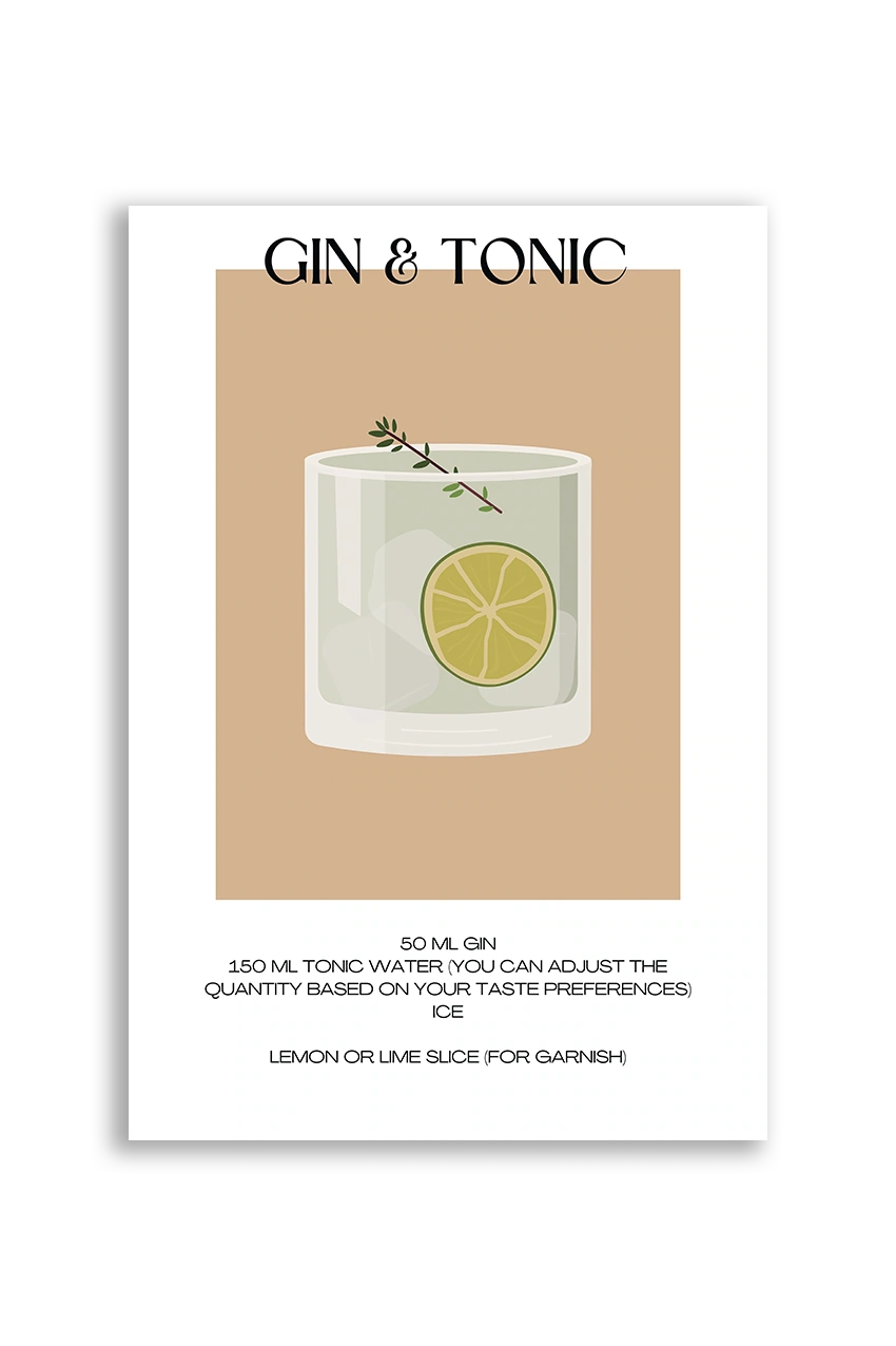 Simple drinks - Gin & Tonic