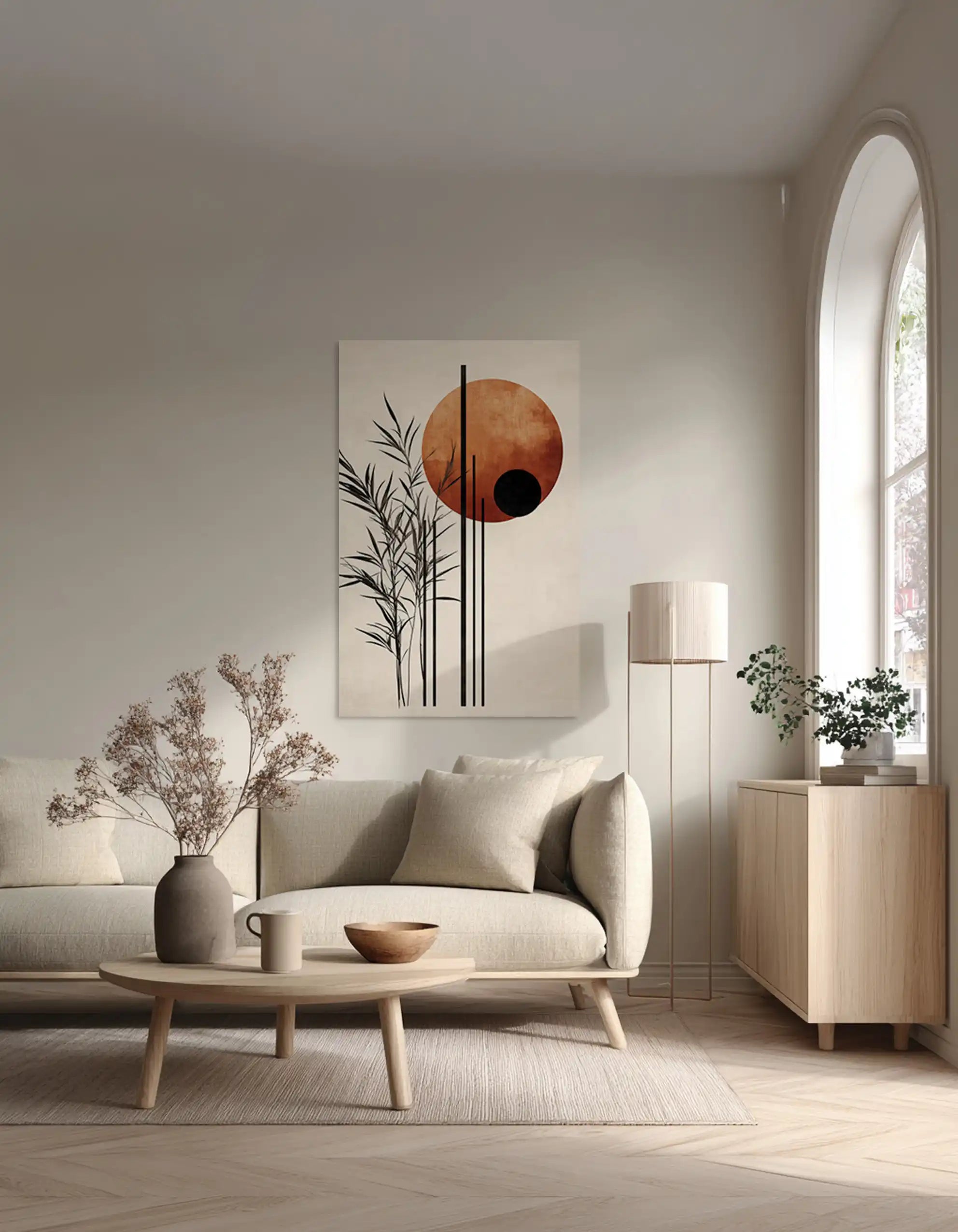 Bamboo Sunset