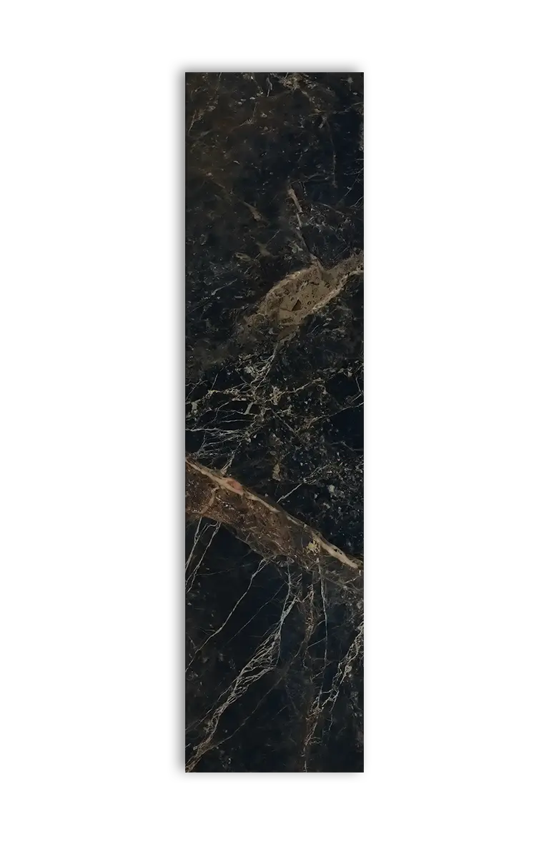 Black Marble (Single) Tillægsstykker - 9 mm, 61x242 cm