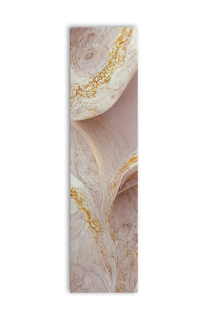 Rosa Marble (Single) Tillægsstykker - 9 mm, 61x242 cm