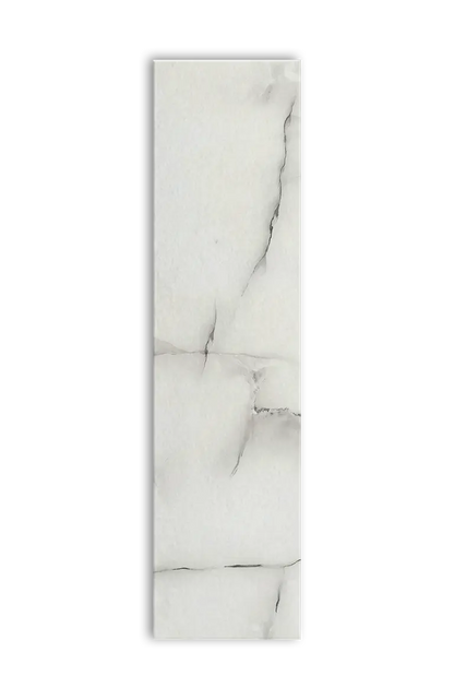 White Marble (Single) Tillægsstykker - 9 mm, 61x242 cm
