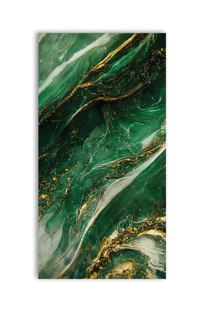 Green Marble (Double) Tillægsstykker - 9 mm, 121x242 cm