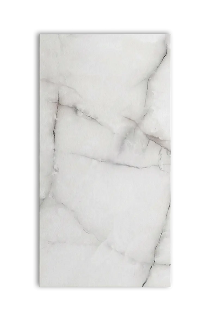 White Marble (Double) Tillægsstykker - 9 mm, 121x242 cm