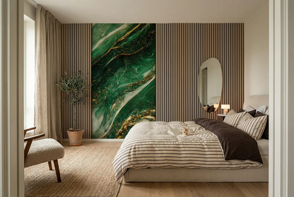 Green Marble (Double) Tillægsstykker - 9 mm, 121x242 cm