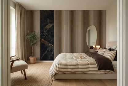 Black Marble (Single) Tillægsstykker - 9 mm, 61x242 cm