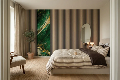Green Marble (Single) Tillægsstykker - 9 mm, 61x242 cm