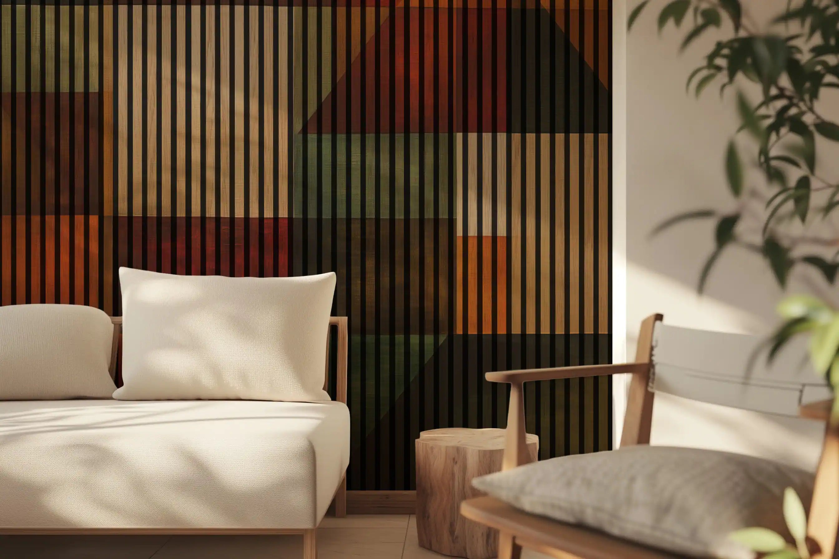 Abstrakt Autumn Fall - Akustikpanel - InEx World of Art