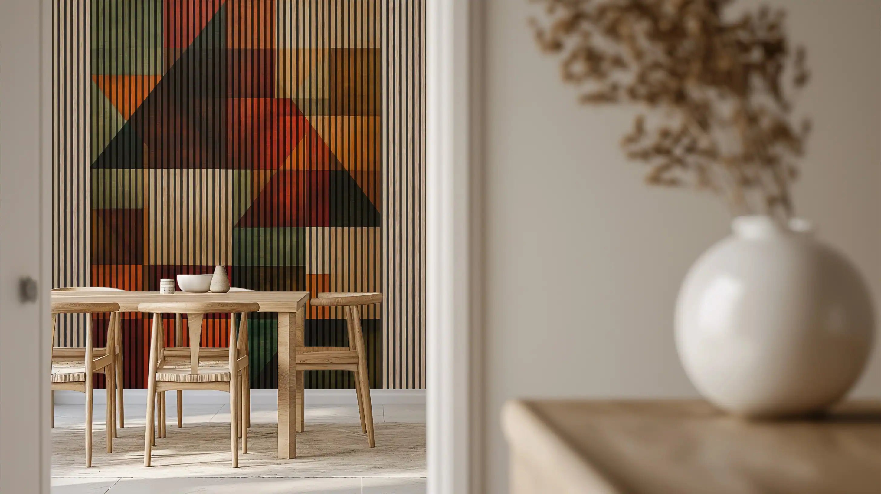 Abstrakt Autumn Fall - Akustikpanel - InEx World of Art