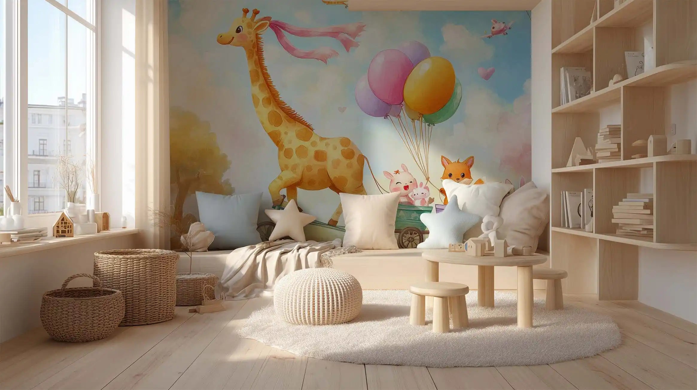 Balloon Safari Parade - Akustikvæg - InEx World of Art