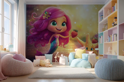 Havfruens Glimmerverden – Akustikvæg