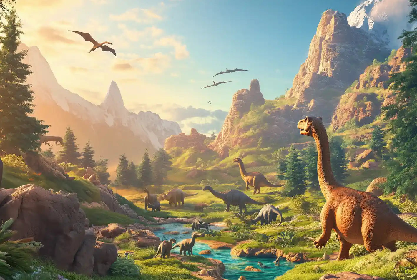 Dinosaurernes Dal – Akustikvæg