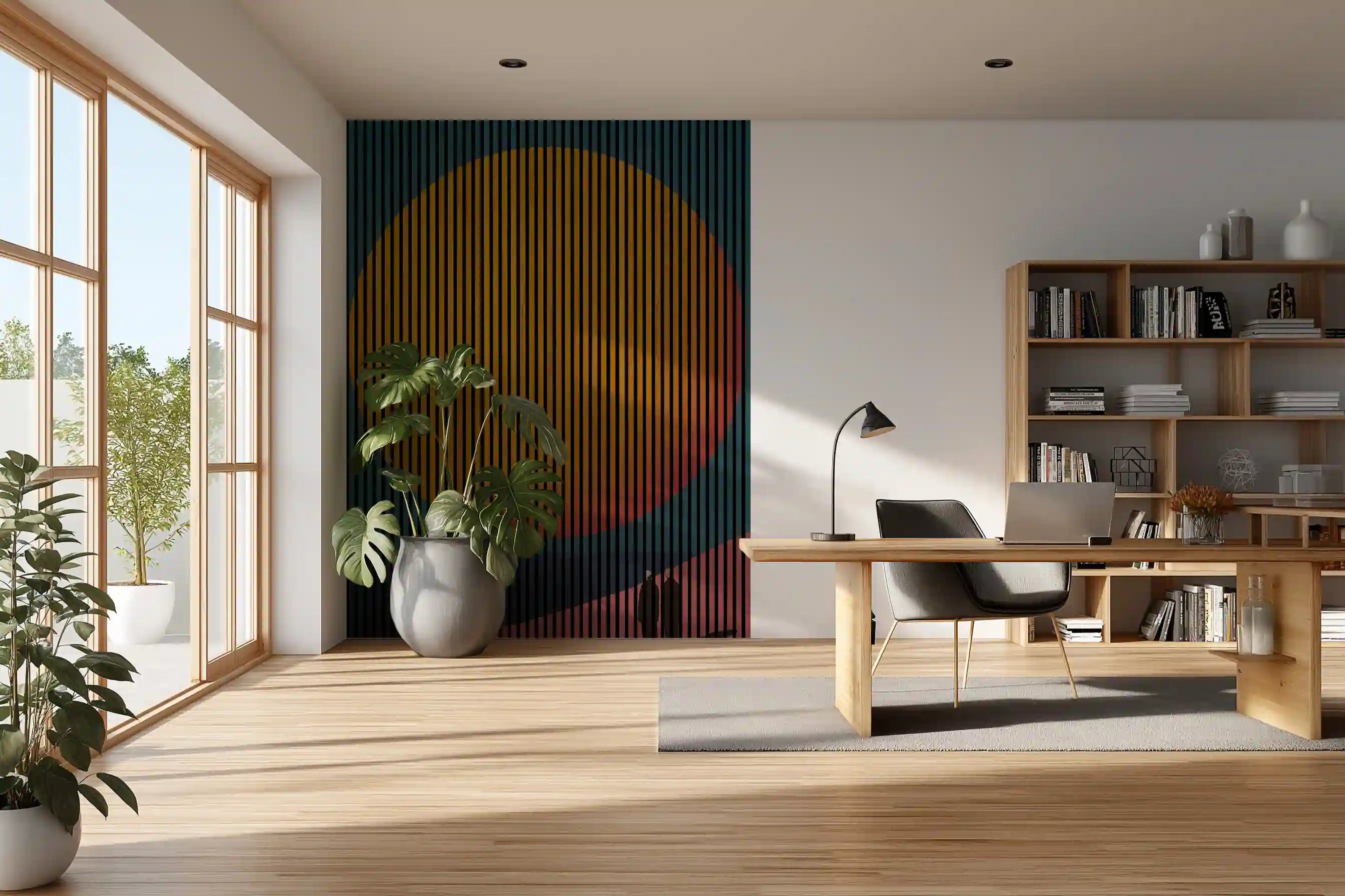 Glowing Sun NO2 - Akustikpanel - InEx World of Art