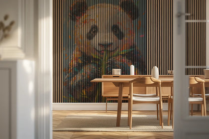 Colorful Panda - Akustikpanel